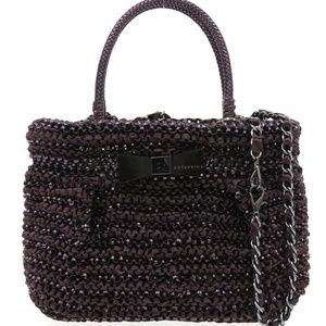 Anteprima Elegant Purple Wire Handbag